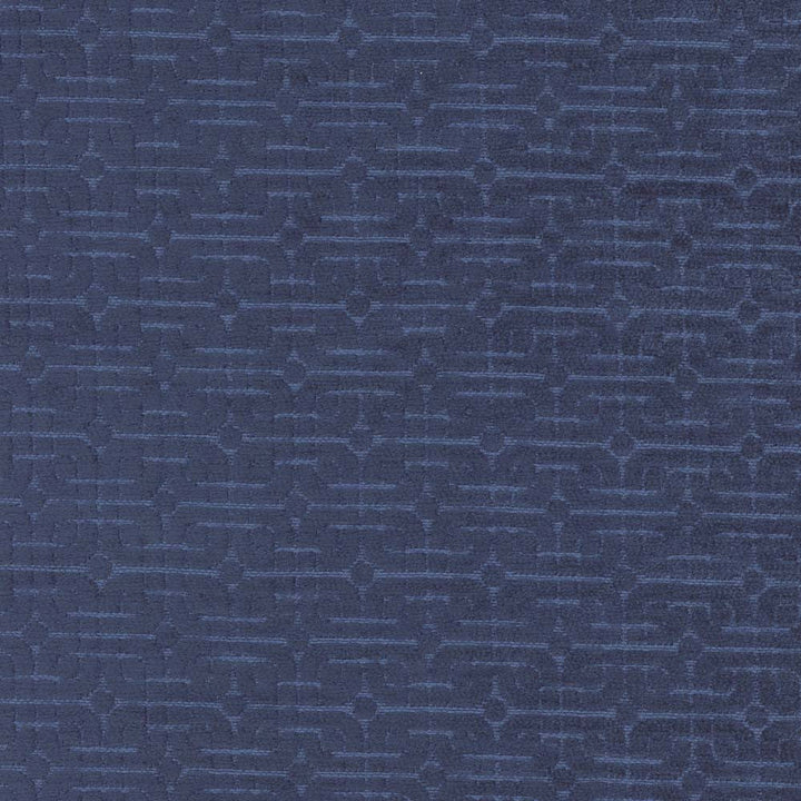 Antechamber Navy by Carole Designer Fabric Wintermint 100% Polyester India 40,000 Wyzenbeek Double Rubs Horizontal: 1.125 and Vertical: 1.125 55 - Swanky Fabrics -