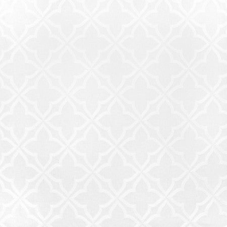 Star Trail White by Carole Designer Fabric SILVER FOX 70% Polyester, 30% Cotton India N/A 9 1/4" V, 8 3/4" H 52" - Swanky Fabrics -