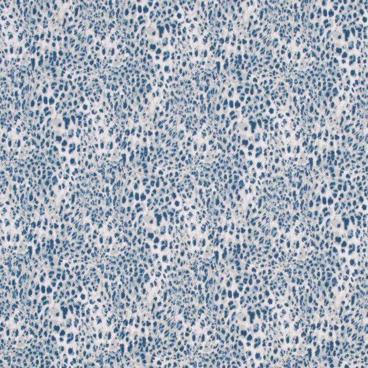 Spotted All Over River by Carole Designer Fabric Jungle Safari 100% Cotton India Passes 30,000 Double Rubs Wyzenbeek Horizontal: 13.75 and Vertical: 13.5 54 - Swanky Fabrics -