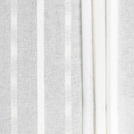 Full Of Joy Ivory by Carole Designer Fabric Sheer Impressions 69% Cotton, 22% Polyester, 9% Viscose N/A 8 1/4" H 116" - Swanky Fabrics -