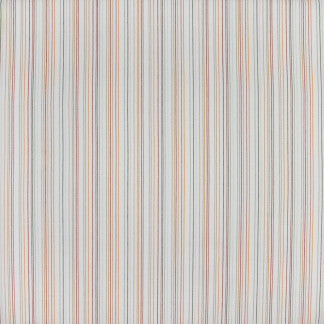 Picolo Stripe Persimmon by Carole Designer Fabric In Tune 100% Cotton India N/A </p><p>Repeat: 9" H 54" - Swanky Fabrics -