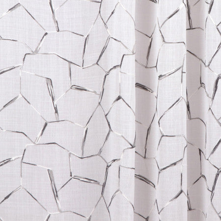 Crushing Penguin by Carole Designer Fabric Sheer Movement 100% Polyester Turkey 6" V, 7 7/8" H 104" - Swanky Fabrics -