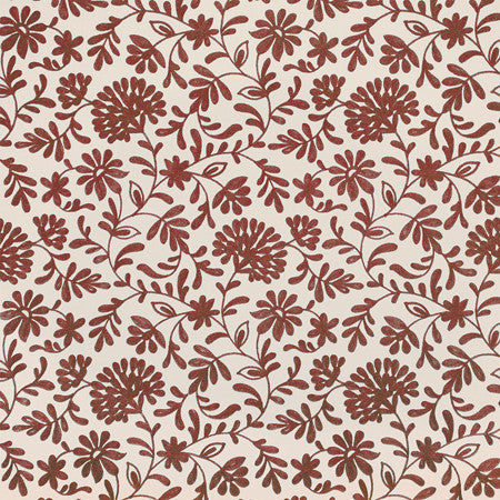 Love Language Spice by Carole Designer Fabric Sunset Serenade Base: 52% Polyester, 48% Cotton Embr: 100% Viscose India 18 7/8" V, 17" H 51"" - Swanky Fabrics -