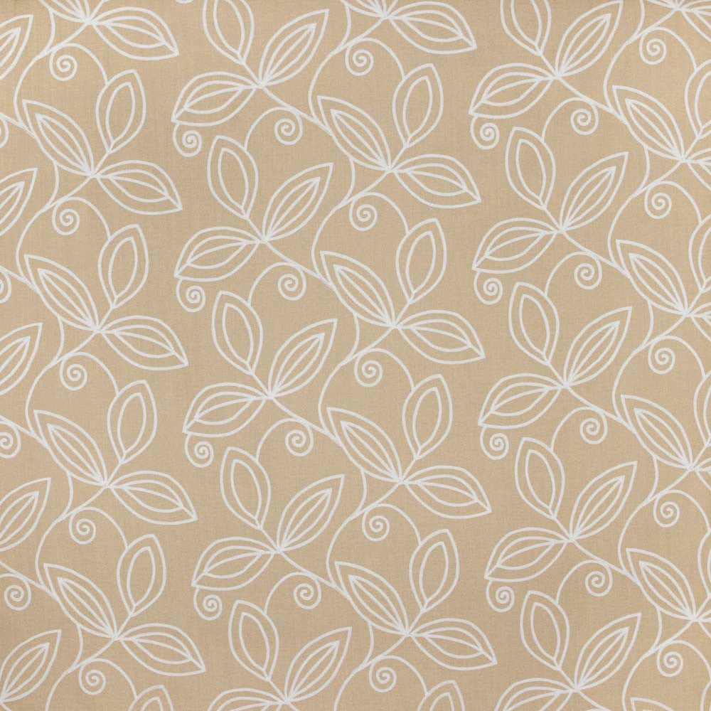 Lovely Leaf Straw by Carole Designer Fabric Summer Garden 100% Polyester India N/A Horizontal: 18 and Vertical: 95 54 - Swanky Fabrics -
