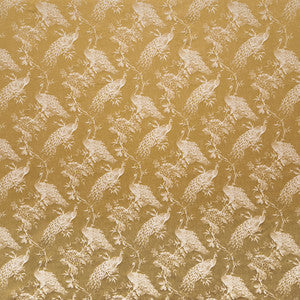Carole Fabric Roaming Peacock Wheat