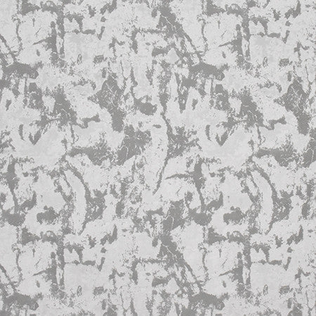 New Places Titanium by Carole Designer Fabric State Of The Art 100% Polyester CHINA 18" V, 14 5/8" H 55" - Swanky Fabrics -