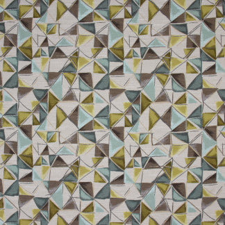 Diverse Design Lagoon by Carole Designer Fabric Waterfront 98% Polyester, 2% Linen China Passes 20,000 Double Rubs Wyzenbeek Horizontal: 14 1/2" and Vertical: 17 1/4" 58" - Swanky Fabrics -
