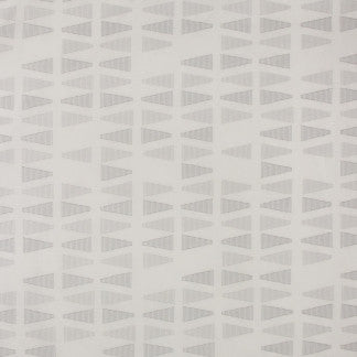 Strobe Light Soft Gray by Carole Designer Fabric Sheer Divine 100% Polyester France N/A Horizontal: 7 3/8" and Vertical: 19 1/2" 118" - Swanky Fabrics -