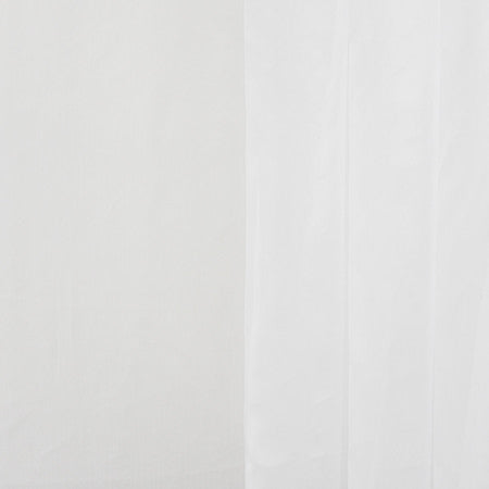 Southbound White by Carole Designer Fabric Sheer Basics III 100% Polyester Turkey None 130" - Swanky Fabrics -