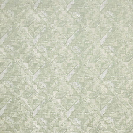 Moving On Up Celadon by Carole Designer Fabric State Of The Art 100% Polyester CHINA 7 1/4" V, 7" H 55" - Swanky Fabrics -