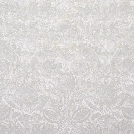 Just Dreaming Pearl Grey by Carole Designer Fabric Wellington 100% Polyester INDIA 48,000 Wyzenbeek Double Rubs 28 3/4" V, 18" H HD 54.5" - Swanky Fabrics -