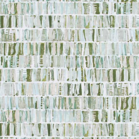 Paint Box Lilypad by Carole Designer Fabric Wintermint 100% Cotton- SSR South Korea 20,000 Wyzenbeek Double Rubs 13"V, 27"H HD 54" - Swanky Fabrics -