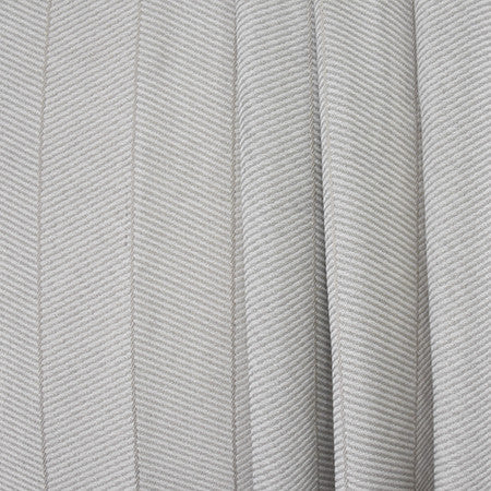 Near Miss Smoke by Carole Designer Fabric Sheer Luxury 100% Polyester TURKEY N/A 6 3/4" V, 2 1/4" H 118" - Swanky Fabrics -