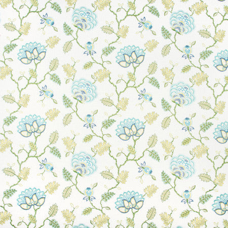 Sweeter Dreams Isle Waters by Carole Designer Fabric Haven 52% Polyester, 48% Cotton India N/A 12 1/2" V, 17" H 51" - Swanky Fabrics -