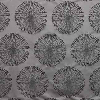 Unravel Black by Carole Designer Fabric Estella 100% Polyester INDIA N/A </p><p>Repeat: 17 1/2"V, 9 1/2"H 56" - Swanky Fabrics -