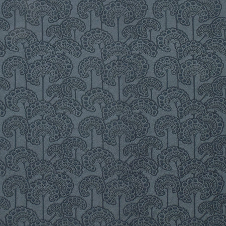 Uncommon Grounds Navy by Carole Designer Fabric Artisan 54% Linen, 46% Cotton INDIA 7,000 Martindale Circular Rubs 5 1/2" V, 7 1/4" H 54" - Swanky Fabrics -