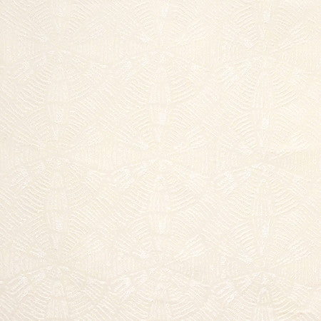 Unforgettable Time Ivory by Carole Designer Fabric State Of The Art 100% Polyester CHINA 7 1/8" V, 7" H 55" - Swanky Fabrics -