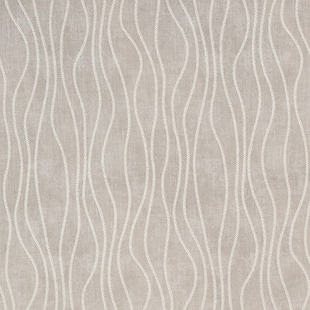 Simple Twist Otter by Carole Designer Fabric English Garden Base: 100% Polyester Embr: 100% Polyester 18,000 Matindale Circular Rubs 18 1/2" V, 13" H 52*" - Swanky Fabrics -