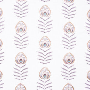 Carole Fabric Peacock Feather Ivory
