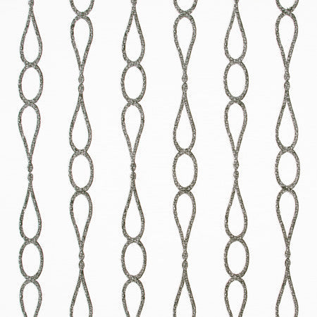 Begin Again Domino by Carole Designer Fabric White Smoke 100% Cotton India Passes 50,000 Double Rubs Wyzenbeek Horizontal: 9" and Vertical: 15 1/2" V 52" - Swanky Fabrics -