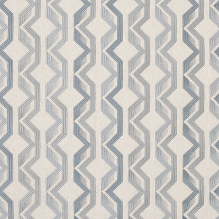 Over The Wall Slate by Carole Designer Fabric Wallflower Base: 72% Poly, 28% Cotton. Embr 100% Poly INDIA 30,000 Wyzenbeek Double Rubs 4 1/2" V, 10 5/8" H 54" - Swanky Fabrics -
