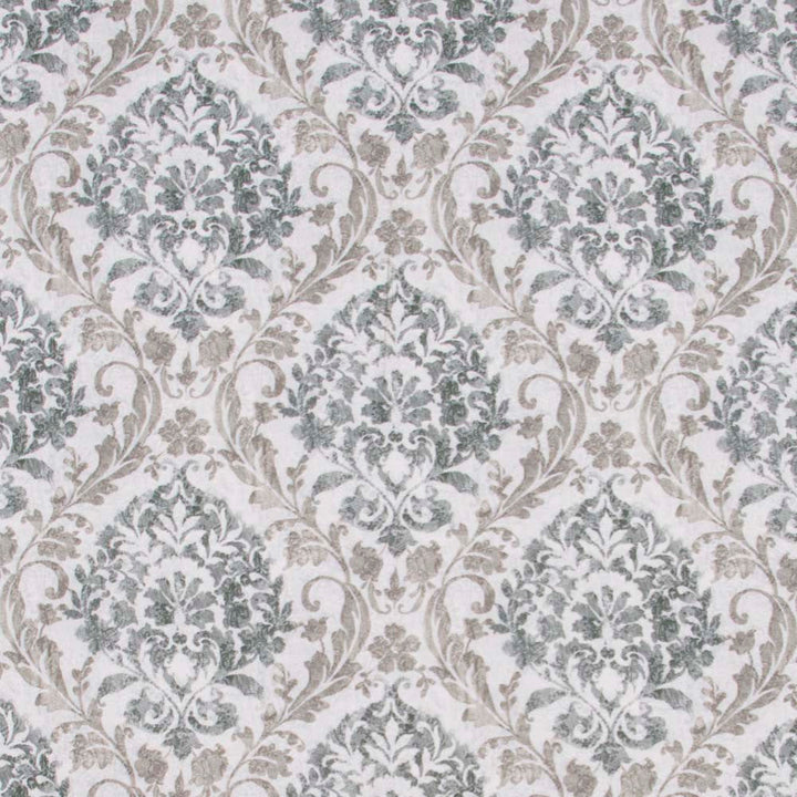 Porchester Charcoal by Carole Designer Fabric Ash Oak 100% Polyester India 30,000 Wyzenbeek Double Rubs Horizontal: 13.5 and Vertical: 13.5 54 - Swanky Fabrics -