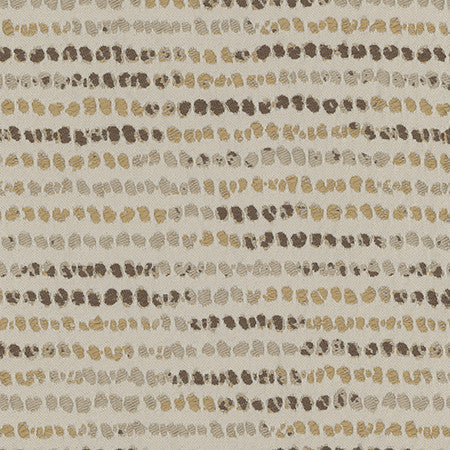Cool Beans Latte by Carole Designer Fabric In The Details 100% Polyester India N/A 7" V, 6 5/8" H 52.75" - Swanky Fabrics -