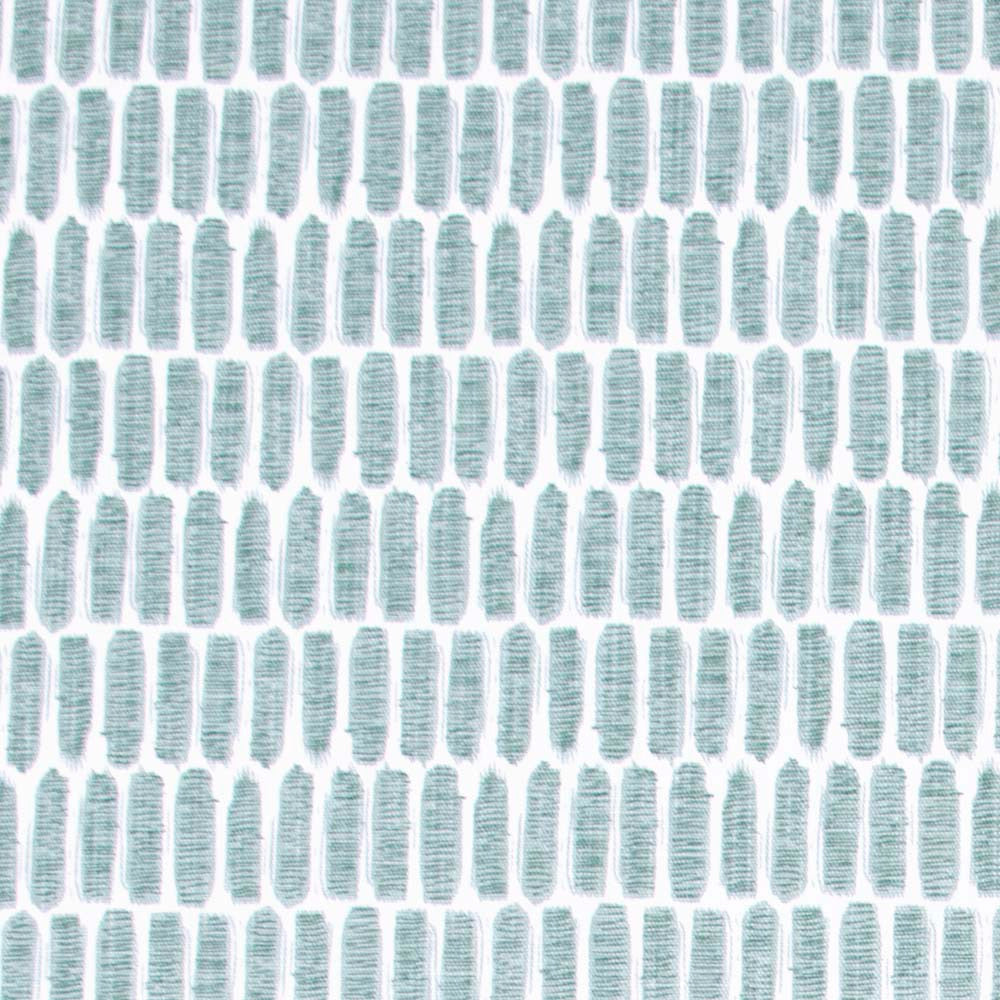 Longboard Mineral by Carole Designer Fabric Wintermint 85% Cotton, 15% Linen Pakistan 24,000 Wyzenbeek Double Rubs Horizontal: 3.5 and Vertical: 4.25 54 - Swanky Fabrics -
