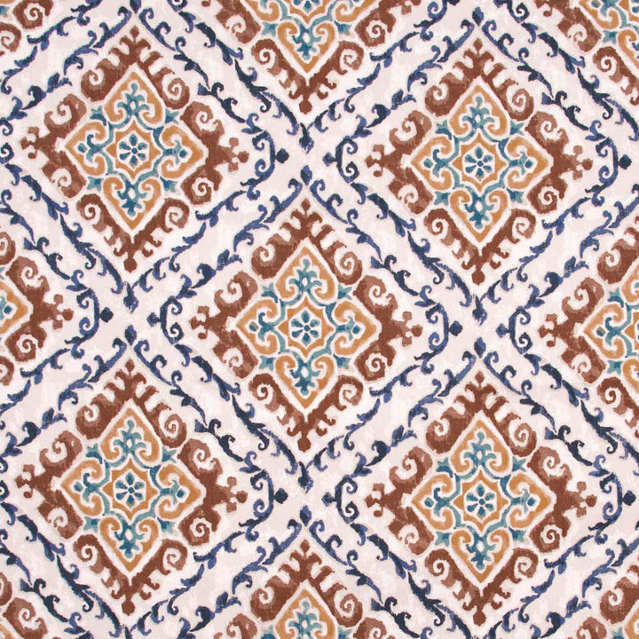 Hold The Trust Saddle by Carole Designer Fabric Red Sea 100% Cotton -SR Pakistan 30,000 Wyzenbeek Double Rubs Horizontal: 17.75 and Vertical: 18 55 - Swanky Fabrics -