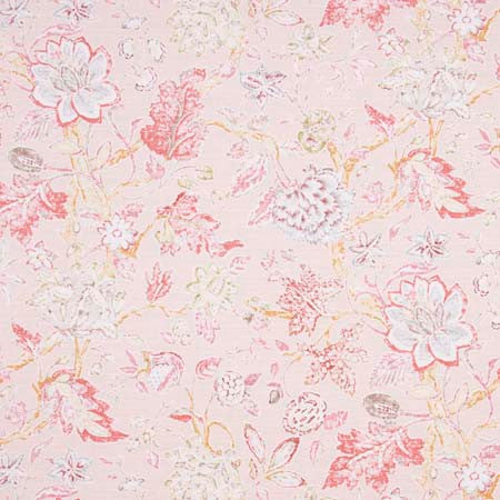 Natural Appeal Blush by Carole Designer Fabric Pink Jade 100% Cotton- SSR USA 15,000 Wyzenbeek Double Rubs Horizontal: 27" D and Vertical: 36" V 54" - Swanky Fabrics -