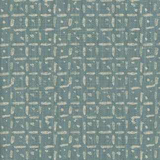 Down Below Seafoam by Carole Designer Fabric Clean Comfort 85% Cotton, 15% Linen Printed In USA Passes 24,000 Double Rubs Wyzenbeek Horizontal: 9" and Vertical: 6 3/8" 54" - Swanky Fabrics -