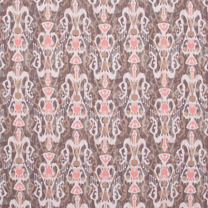 Hunts Point Coral by Carole Designer Fabric Jungle Safari 90% Cotton, 10% Linen Pakistan Passes 15,000 Double Rubs Wyzenbeek Horizontal: 9.75 and Vertical: 10 56 - Swanky Fabrics -