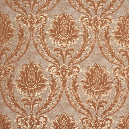 Place Among Paprika by Carole Designer Fabric Wellington 100% Polyester CHINA N/A 21 1/2" V, 14" H 55" - Swanky Fabrics -