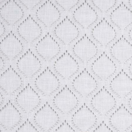 Crown Jewel Aquamarine by Carole Designer Fabric Pink Jade 100% Polyester India 6"V, 6 1/2" H HD 52" - Swanky Fabrics -