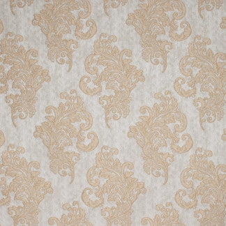 Perfect Ending Sun Glow by Carole Designer Fabric Sandalwood 100% Polyester China N/A </p><p>Repeat: 16" V, 13 1/2" H 54" - Swanky Fabrics -