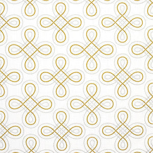 Carole Fabric Keep On Coming Gold