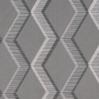 Never Say Never Pewter by Carole Designer Fabric SILVER FOX 61% Polyester, 39% Cotton India Passes 15,000 Double Rubs Wyzenbeek 6" V, 7" H 56" - Swanky Fabrics -