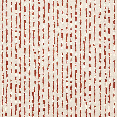 Step Lightly Coral by Carole Designer Fabric Dawn & Dusk 95% Cotton, 5% Linen Pakistan 13 1/2" V, 13 1/2" H 54" - Swanky Fabrics -
