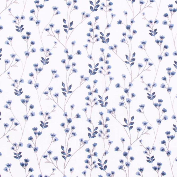 To Be A Poet Bluebell by Carole Designer Fabric Red Sea 73% Cotton, 27% Polyester India 20,000 Wyzenbeek Double Rubs Horizontal: 13.5 and Vertical: 6.25 54 - Swanky Fabrics -