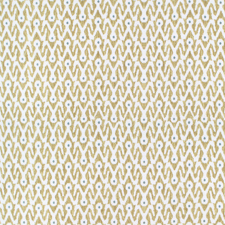 Together With You Dijon by Carole Designer Fabric Moonstone 100% Cotton India N/A 9" V, 13 1/2" H 54" - Swanky Fabrics -