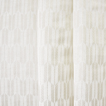 Heading Out Ash by Carole Designer Fabric Sheer Luxury 100% Polyester TURKEY N/A 1 1/2" V, 3 7/8" H 118" - Swanky Fabrics -