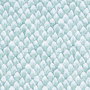 Carole Fabric Snowcaps Viridian