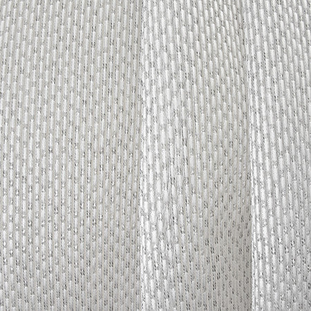 Hold Over Gray by Carole Designer Fabric Sheer Luxury 100% Polyester TURKEY None 118" - Swanky Fabrics -