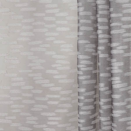 Control Sterling by Carole Designer Fabric Perfect Balance 100% Polyester Turkey 10 3/4" V, 11 1/2" H 60" - Swanky Fabrics -