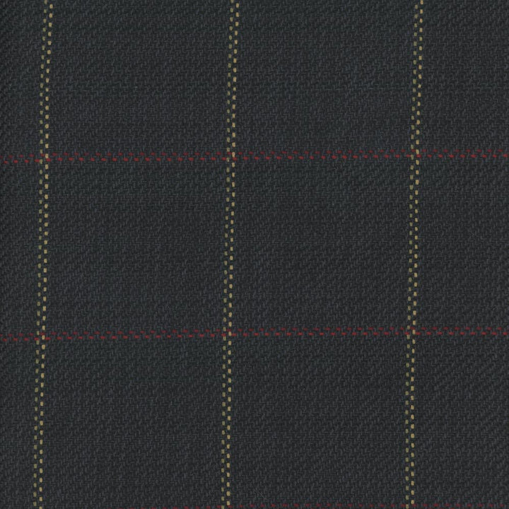 Ocean Liner Charcoal by Carole Designer Fabric Bar Harbor 100% Cotton India N/A Horizontal: 3 and Vertical: 3 54 - Swanky Fabrics -
