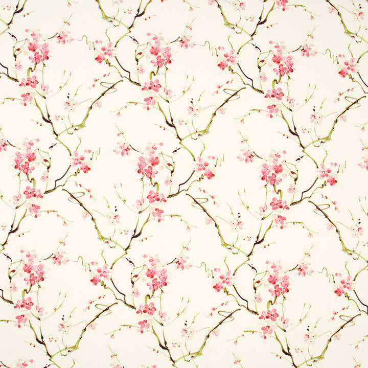 Birdsall Farm Petal Pink by Carole Designer Fabric Geranium 100% Cotton-SSR India Passes 15,000 Double Rubs Wyzenbeek Horizontal: 135 and Vertical: 2525 54 - Swanky Fabrics -