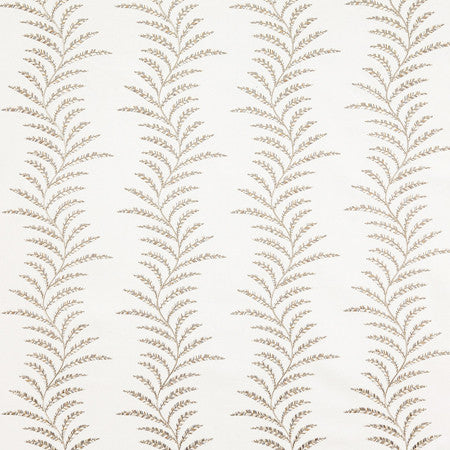 Bayside Bistro Grain by Carole Designer Fabric Oasis Base: 100% Cotton Embr: 84% Cotton, 16% Viscose India 7 7/8" V, 8 5/8" H 51" - Swanky Fabrics -