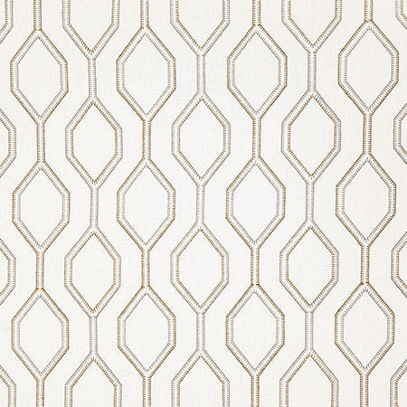Going My Way Copper by Carole Designer Fabric Evergreen Base: 70% Cotton, 25% Polyester, 5% Linen, Embr: 61% Cotton, 22% Polyester, 13% Rayon, 4% Linen India N/A 7 3/4" V, 6 1/2" H 52" - Swanky Fabrics -