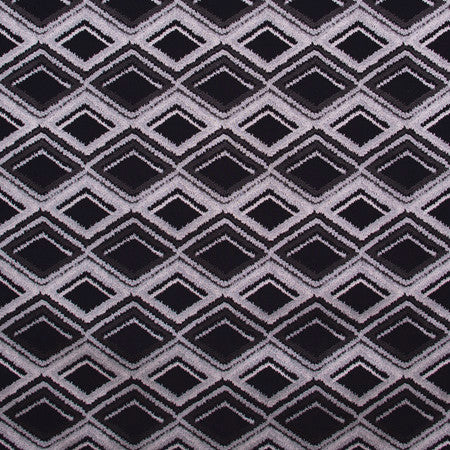 Shake It Up Eclipse by Carole Designer Fabric White Smoke 39% Viscose, 33% Polyester, 28% Cotton India N/A Horizontal: 6 3/4" and Vertical: 6" V 53.5" - Swanky Fabrics -