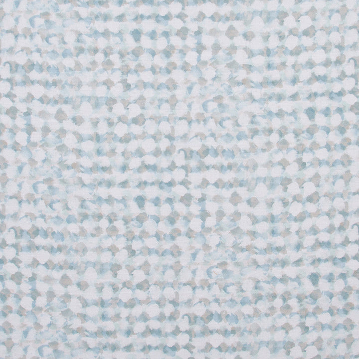 Pebble Square Mineral by Carole Designer Fabric Spearmint 100% Cotton Pakistan Passes 15,000 Double Rubs Wyzenbeek Horizontal: 27 and Vertical: 13.25 54 - Swanky Fabrics -
